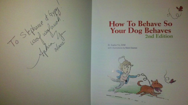 Autographed book